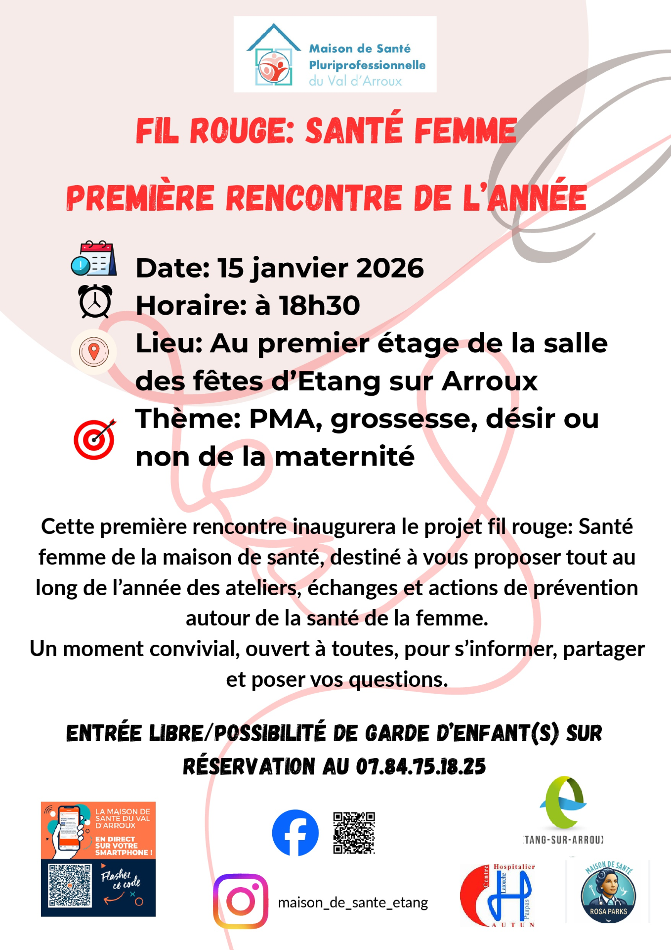 Fil rouge santé femme