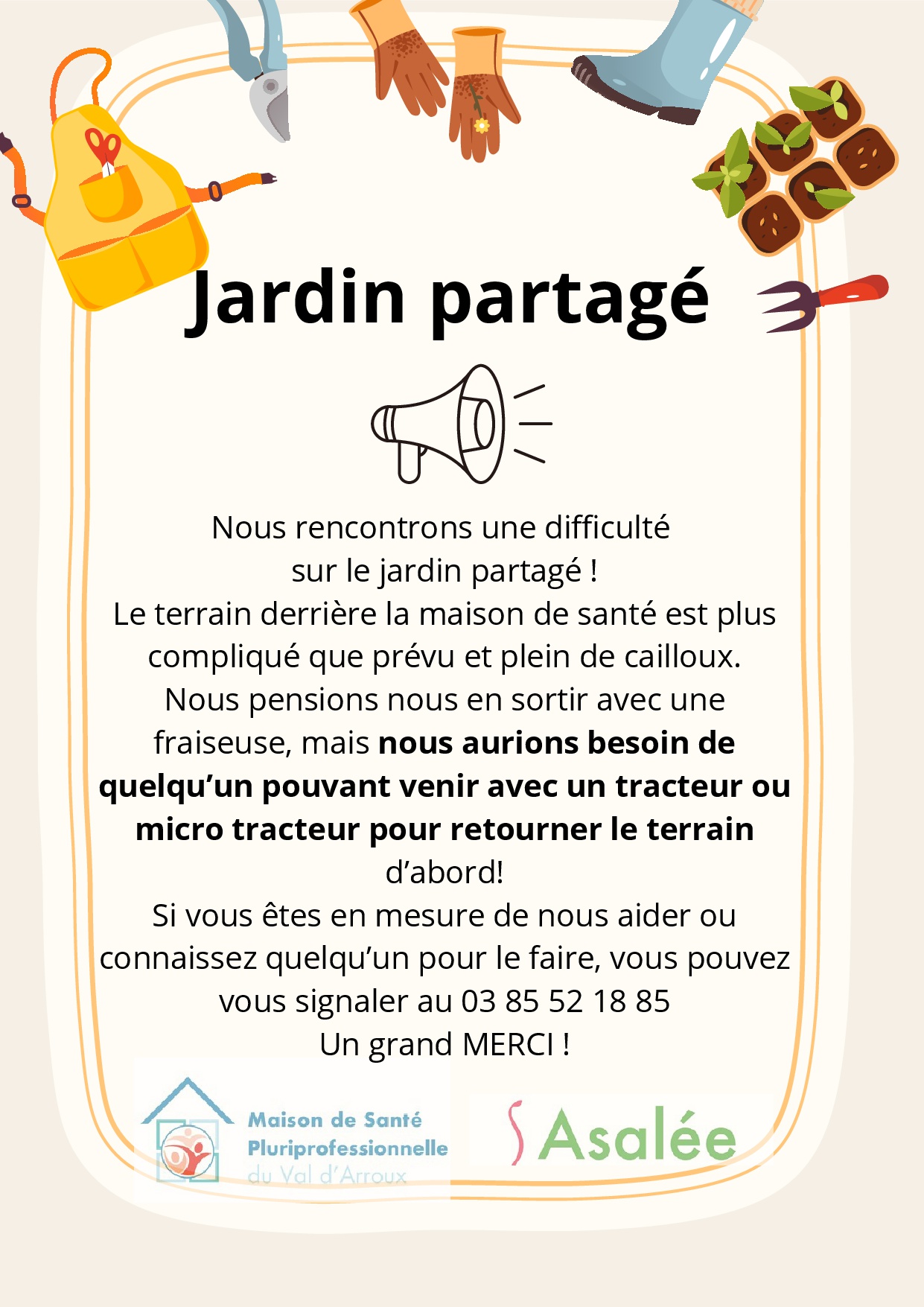 Flyer Recherche Tracteur