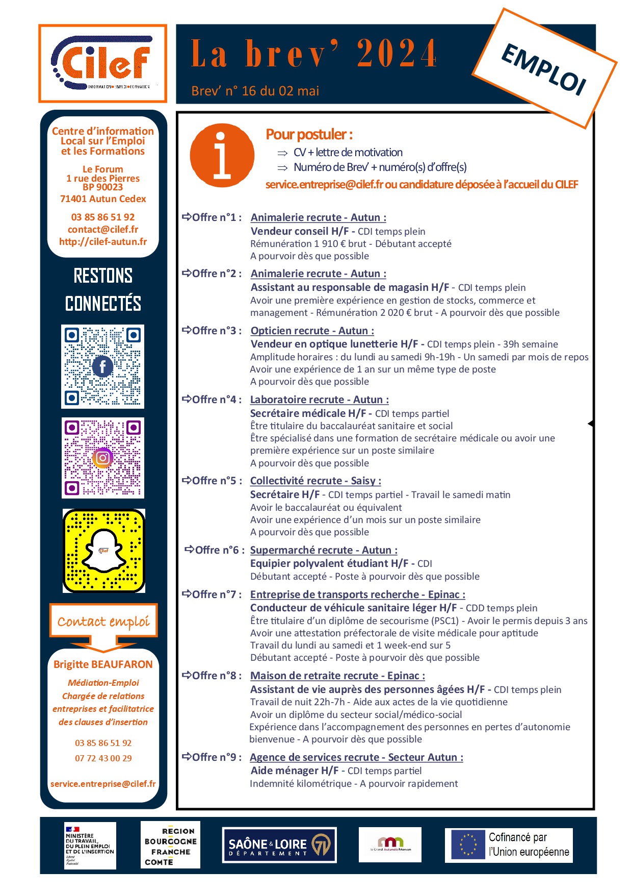 brev'emploi 16